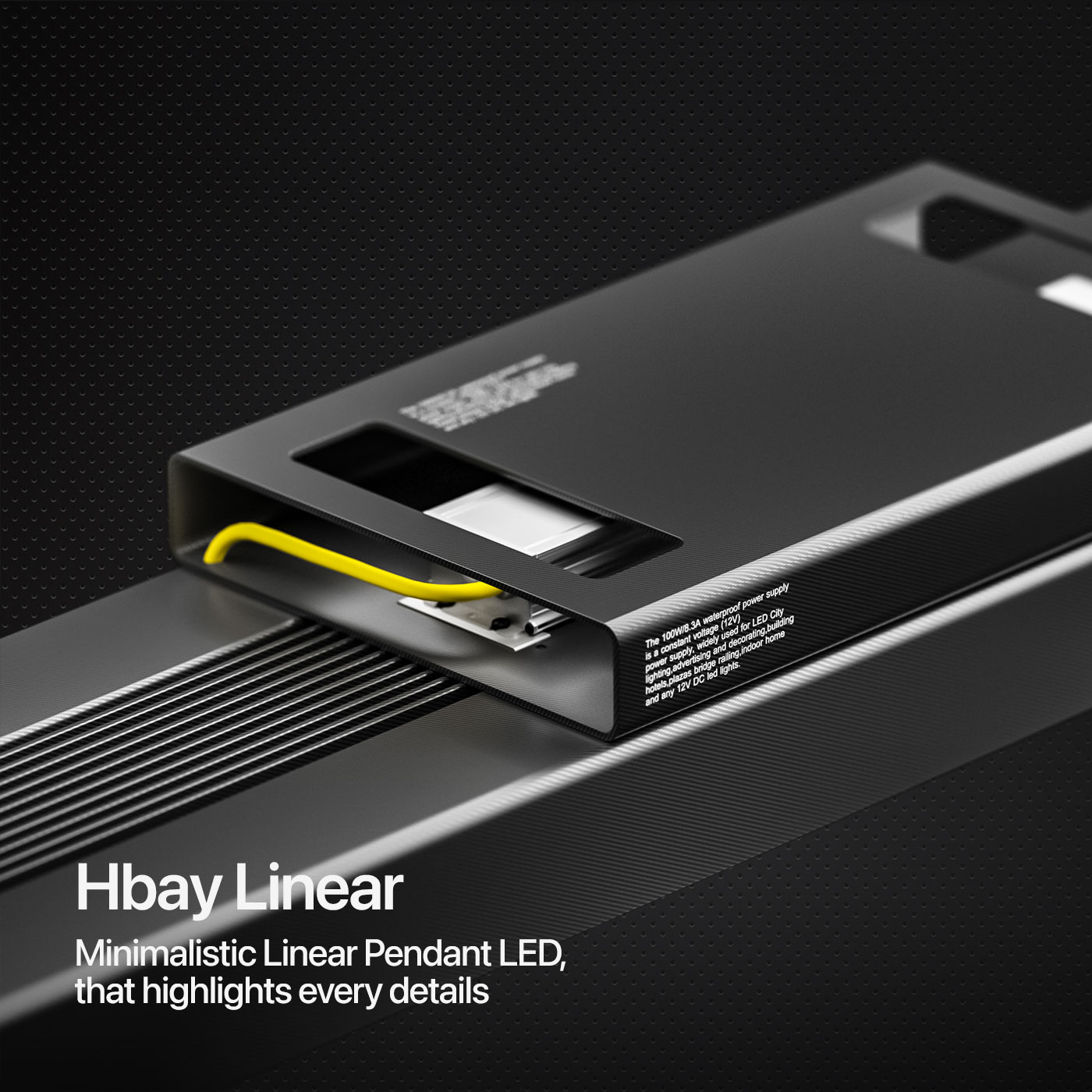 Highbay Linear Lighting design by Soroush Doustvandi