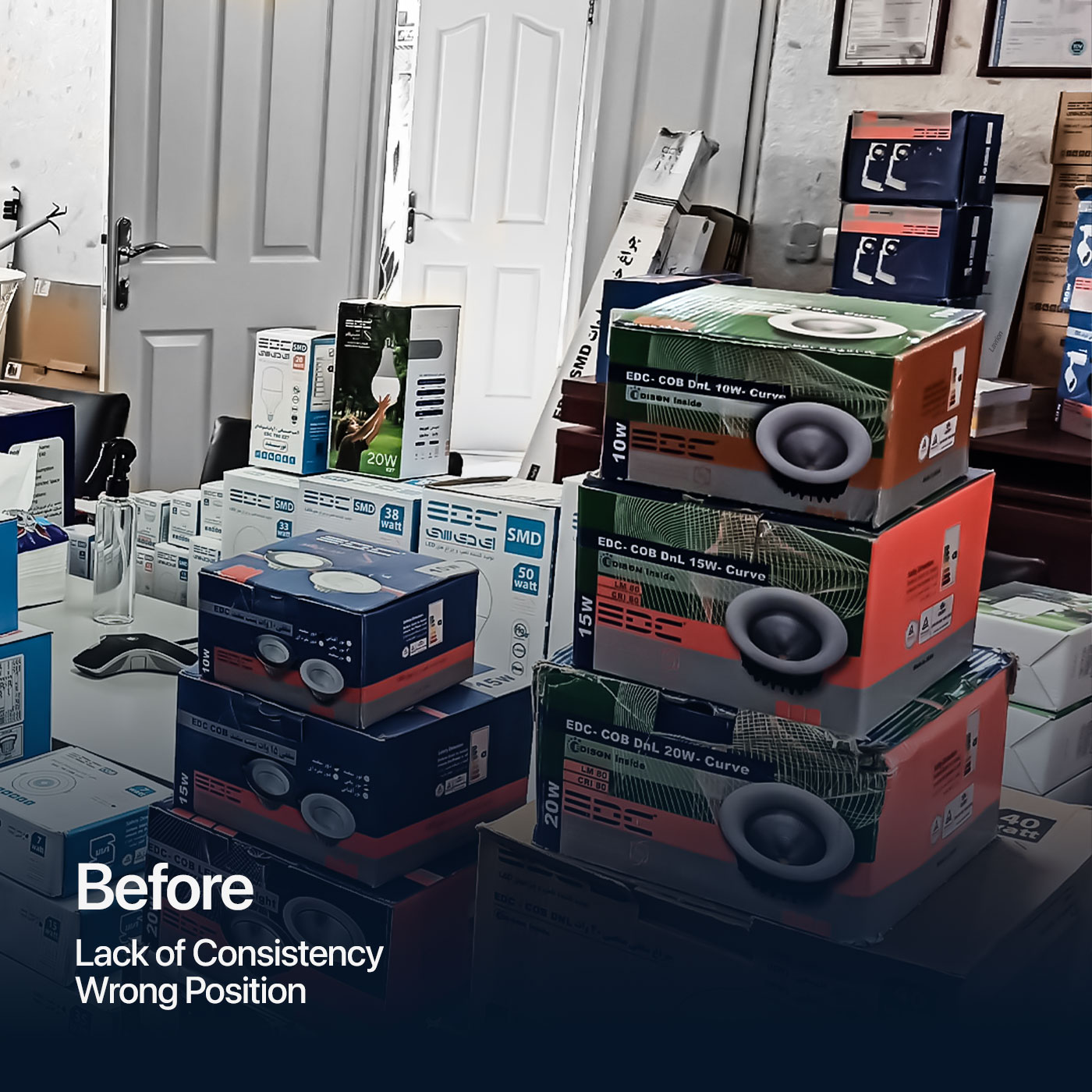 EDC Iran Rebranding by Soroush Doustvandi