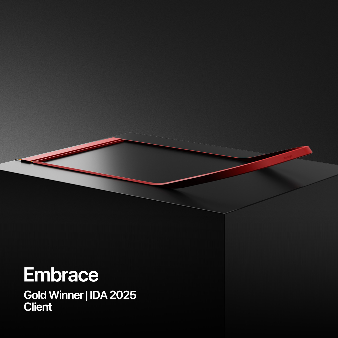 Embrace smart task lighting fixture with sculptural form for museum displays and premium galleries designed by Soroush Doustvandi & Arezou Barzaegar